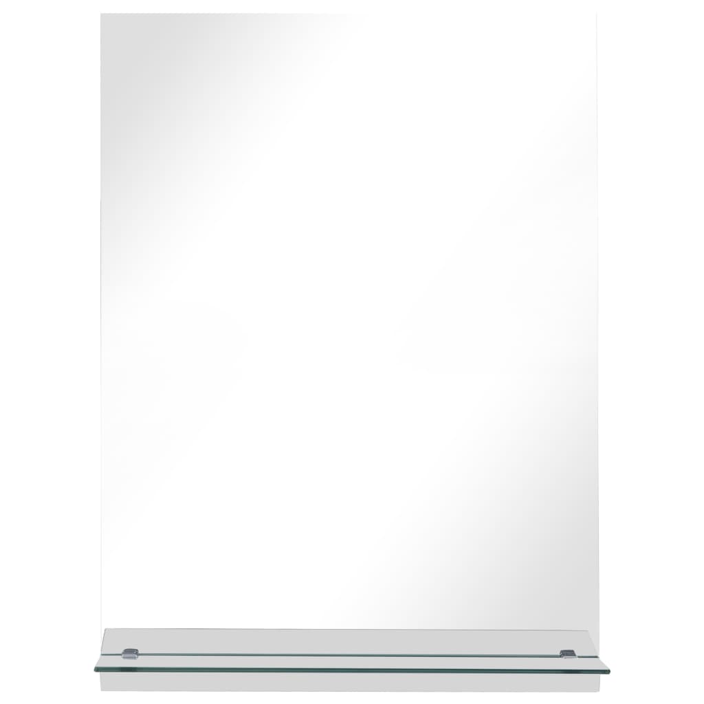Espejo de pared Vidaxl con vidrio endurecido de 50x70 cm
