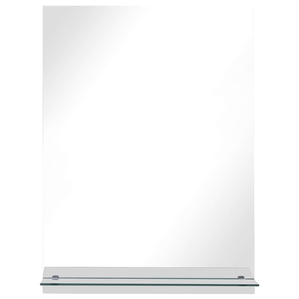 Espejo de pared Vidaxl con vidrio endurecido de 50x70 cm