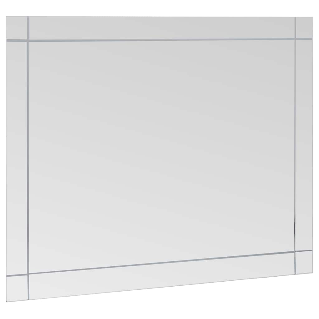 Specchio a parete Vidaxl 80x60 cm vetro