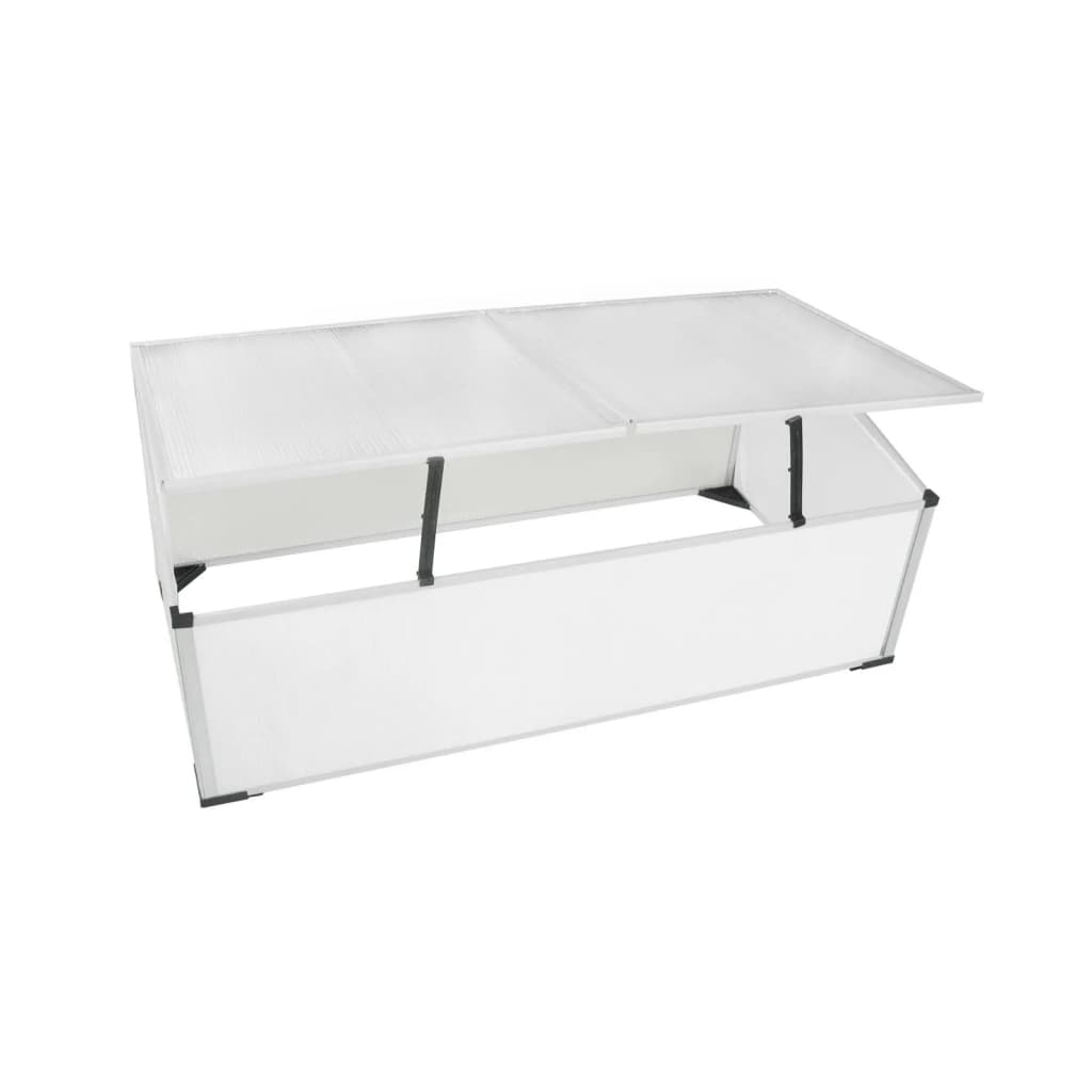 Contenitore freddo VidaXL con 2 coperchi 110x55x41 cm