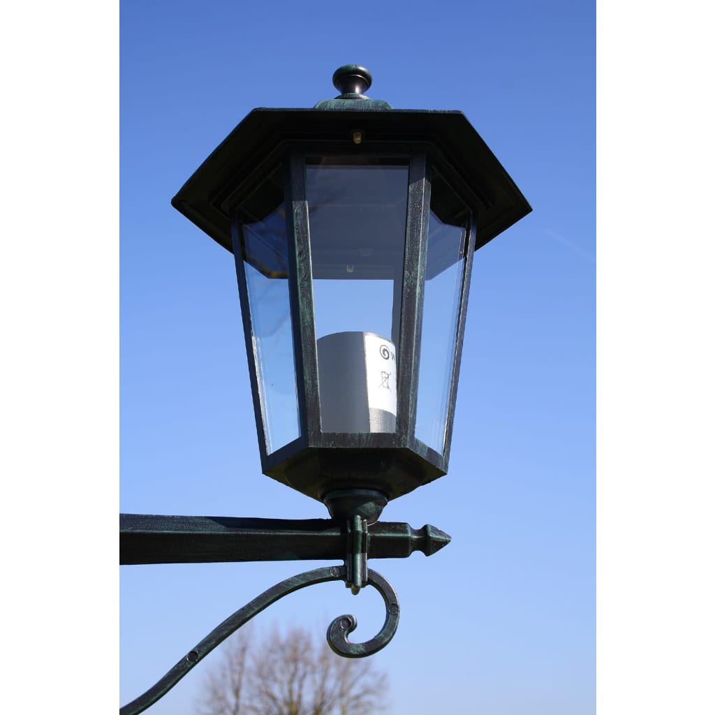 Vidaxl Garden Lant Preston 2-Arms 215 cm Verde scuro