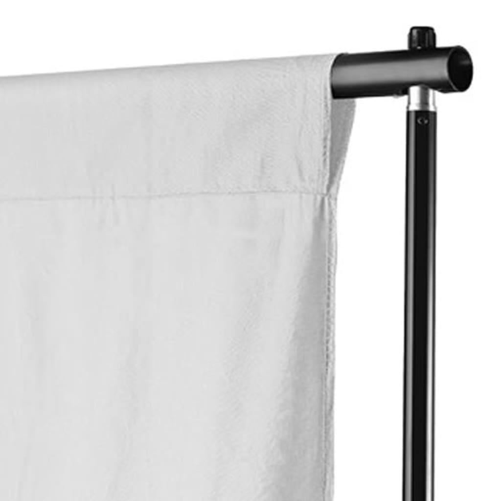 Sfondo Vidaxl senza bianco 300x300 cm di cotone bianco
