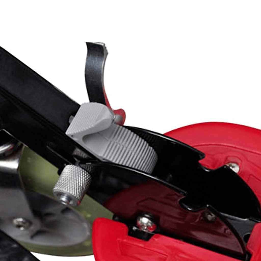 Vidaxl Step Electric con sedile 120 W rosso
