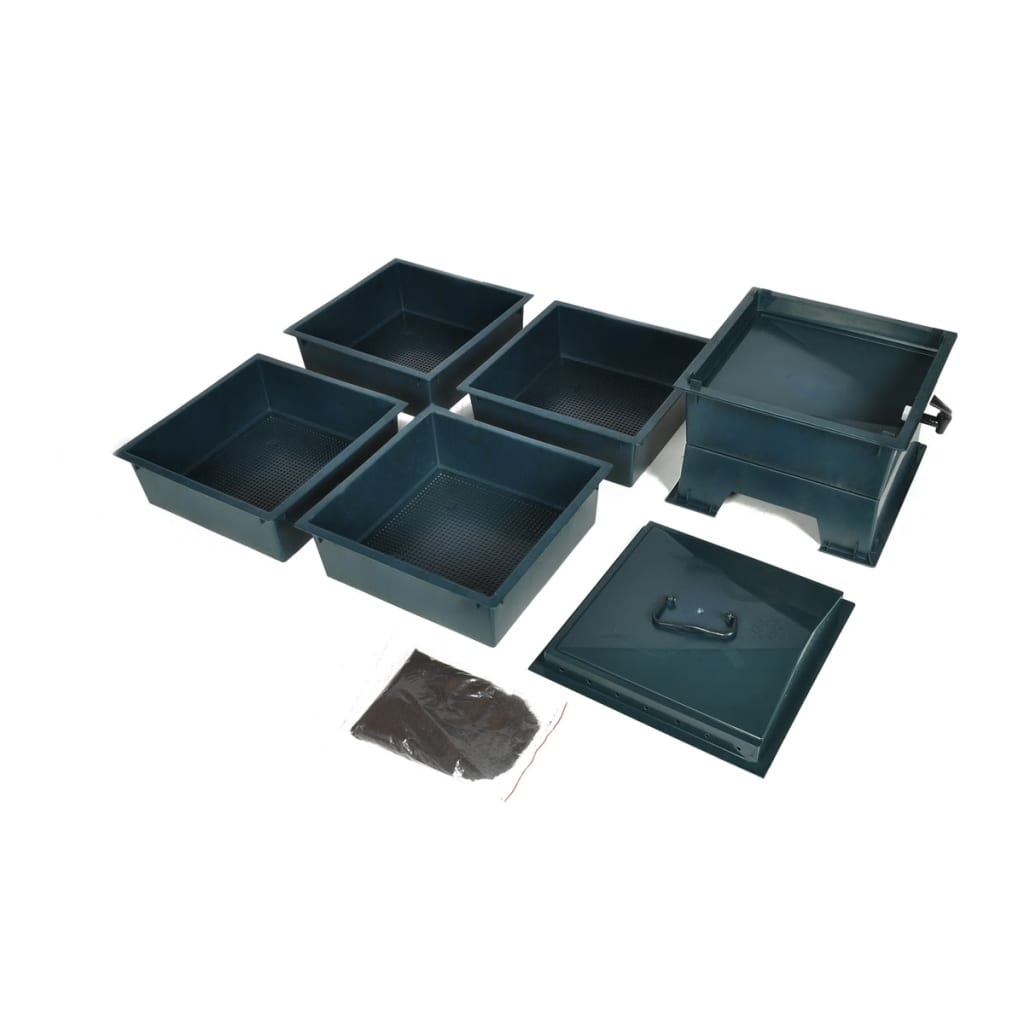 Vidaxl Wormbank 4-strato 42x42x60 cm