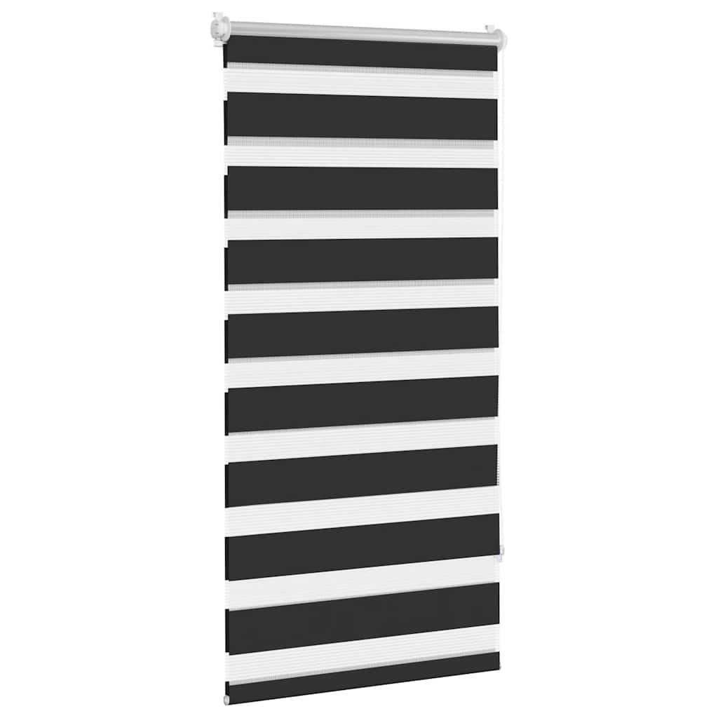 Vidaxl duo roller cieco 60x120cm nero