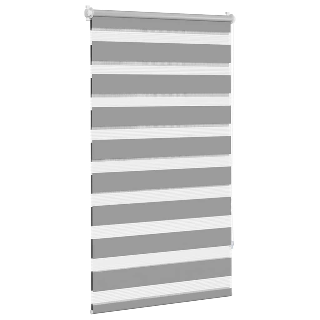 Vidaxl Duo Roller Blind 70x120 cm Gray