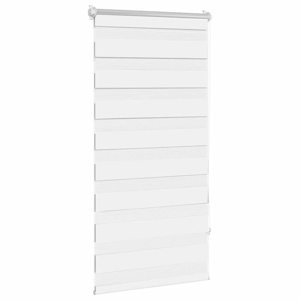 Vidaxl Duo Roller Blind 80x150cm bianco