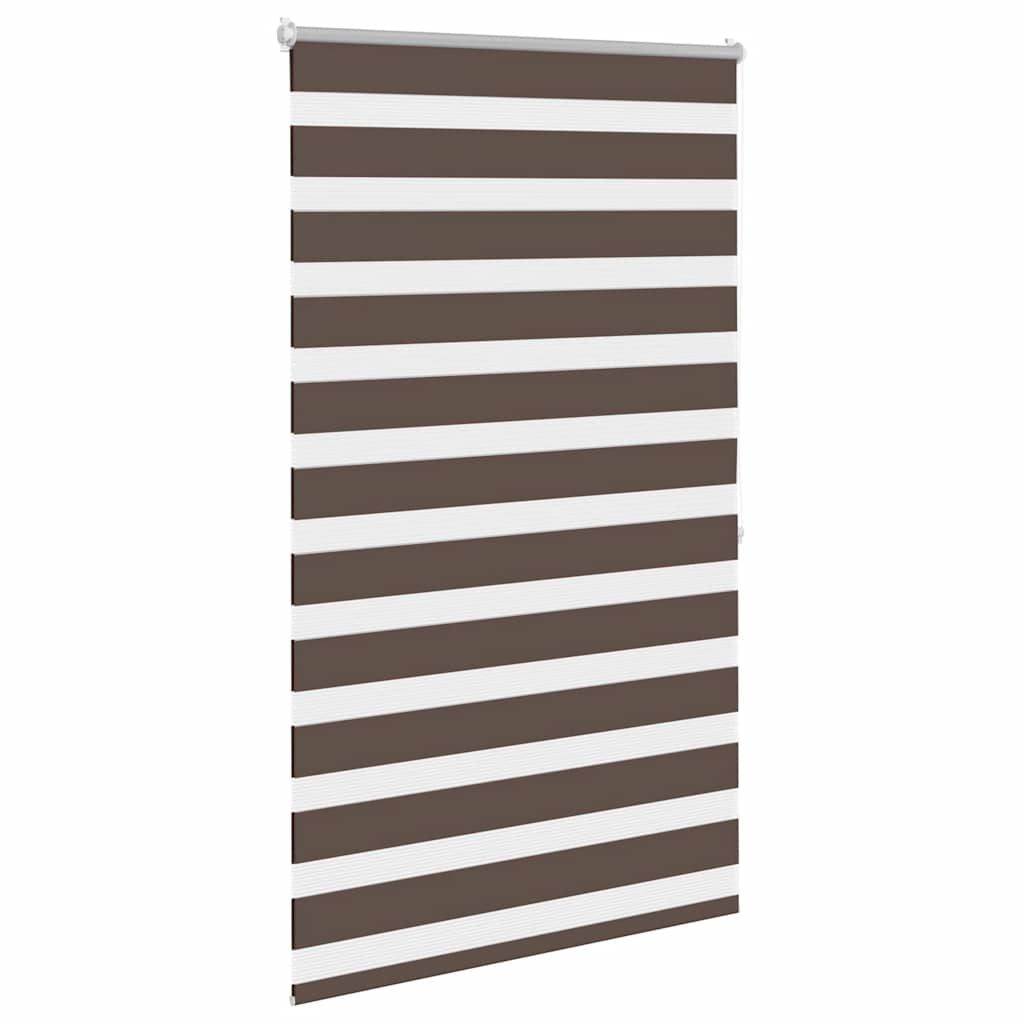 Vidaxl Duo Roller Blind 100 x 175 cm Café Brown