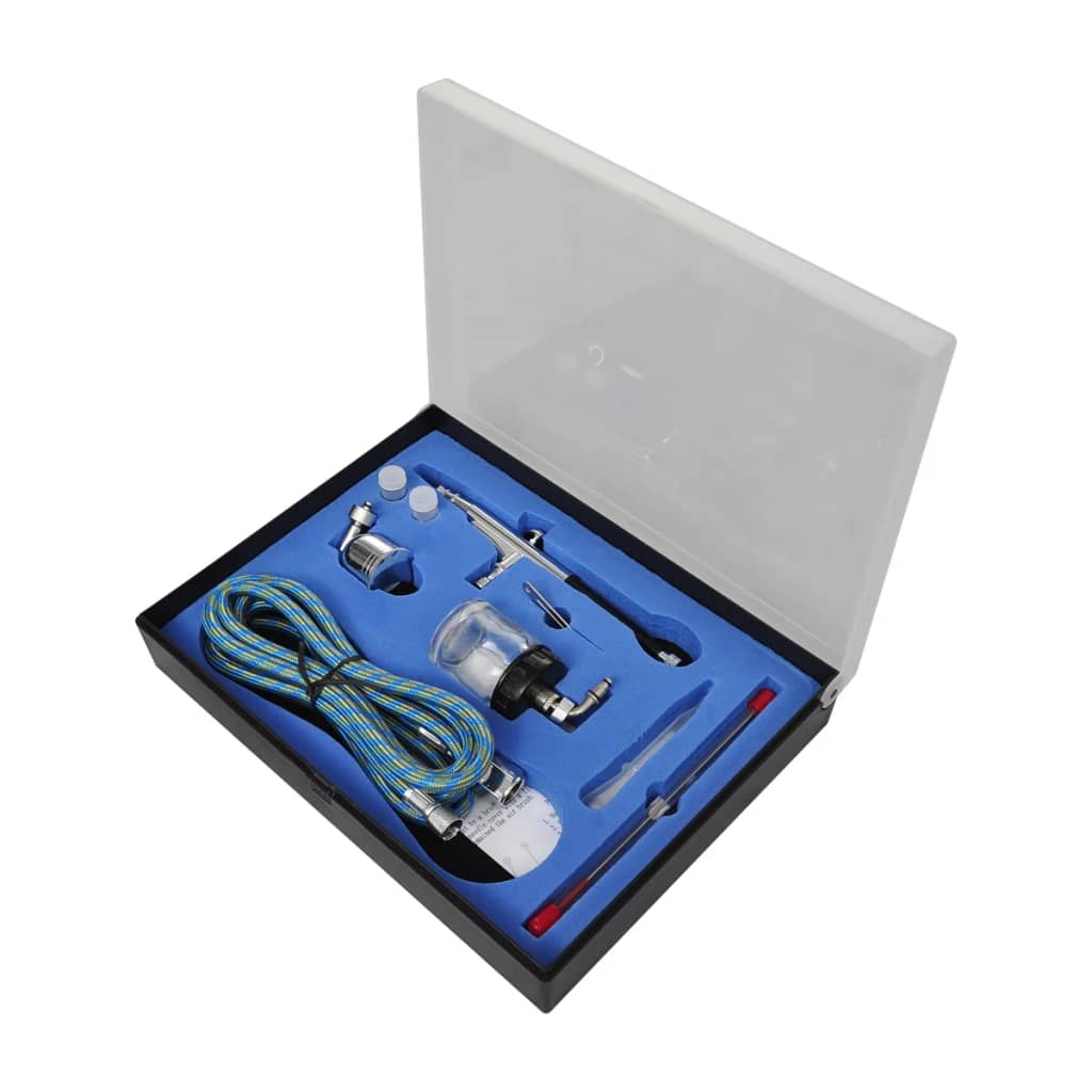 Vidaxl Aerographrush Compressor Set con 2 pistole