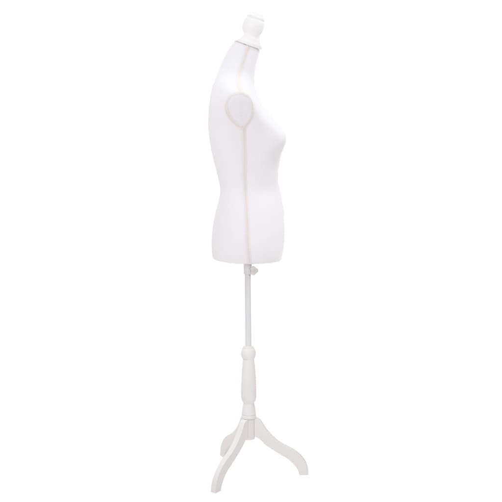 Vidaxl Estalage Doll Torso Woman White