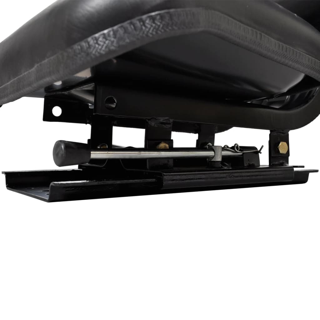 Sedia del trattore Vidaxl con schienale nero