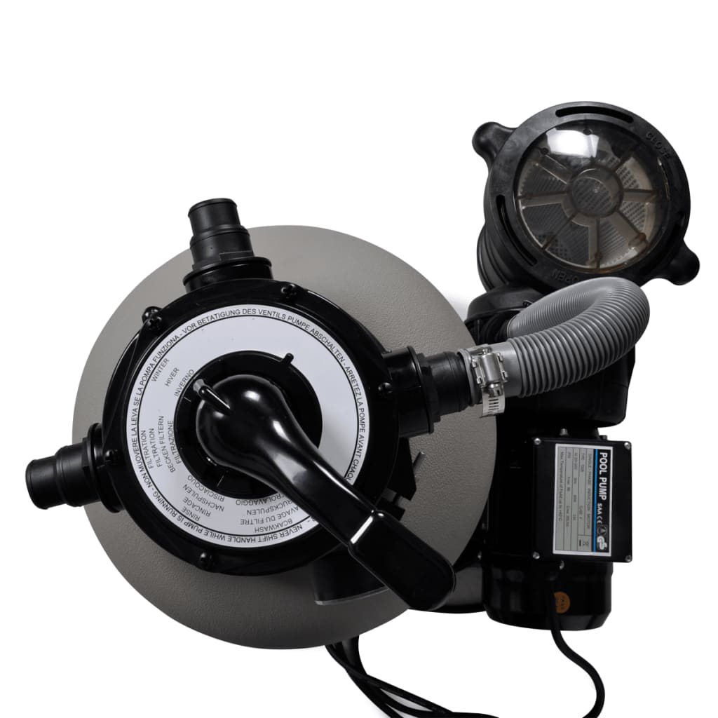 Bomba de filtro de arena Vidaxl 600 W 17000 L u