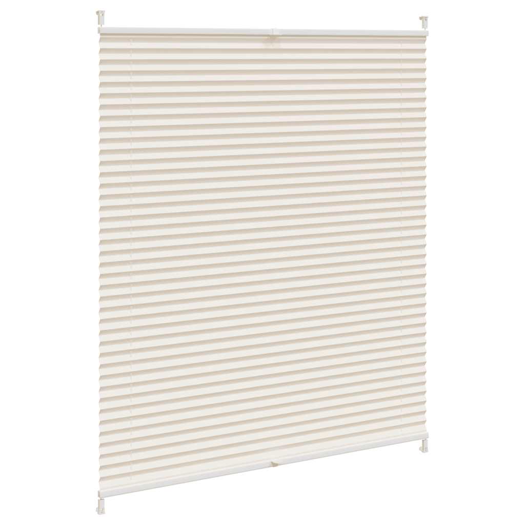 Crema Vidaxl Plisséjalind 100x125cm
