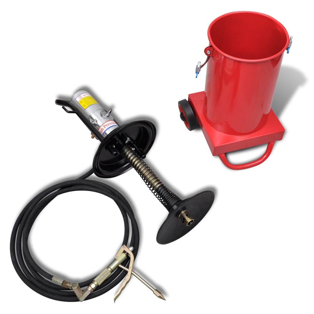 Spruzzatore di grasso pneumatico Vidaxl 12 L
