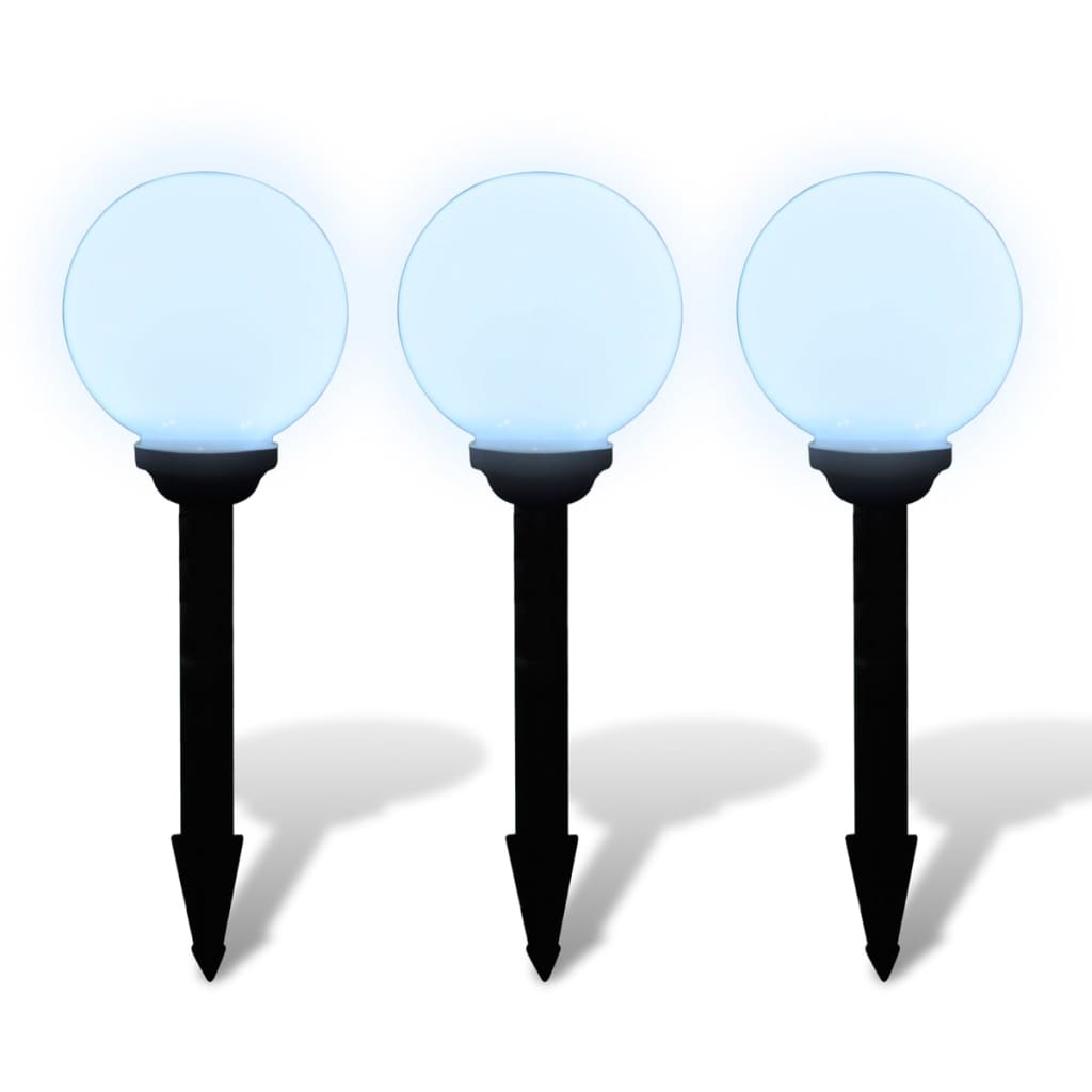 Lampade per path da giardino Vidaxl 3 m con LED per perno di terra 20 cm