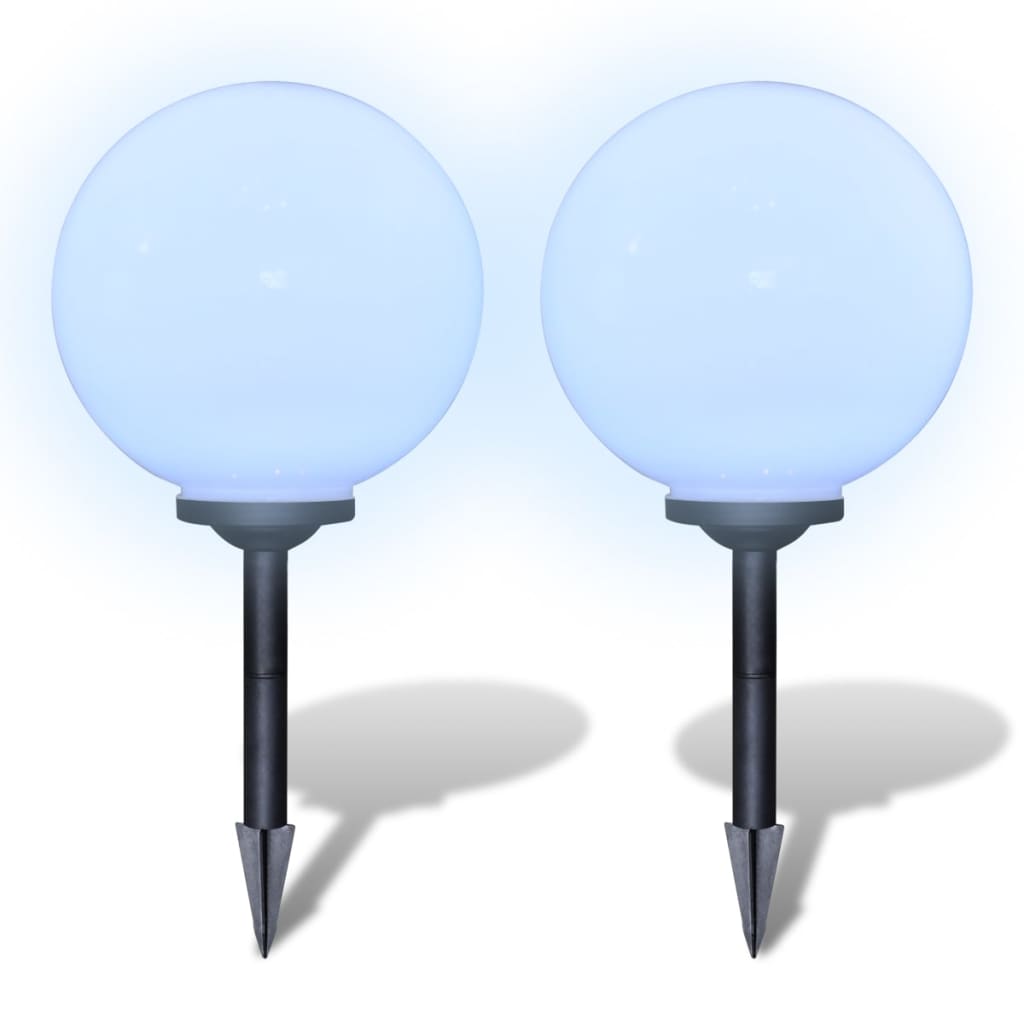 Lampade per path da giardino Vidaxl 2 m con perno a terra LED 30 cm