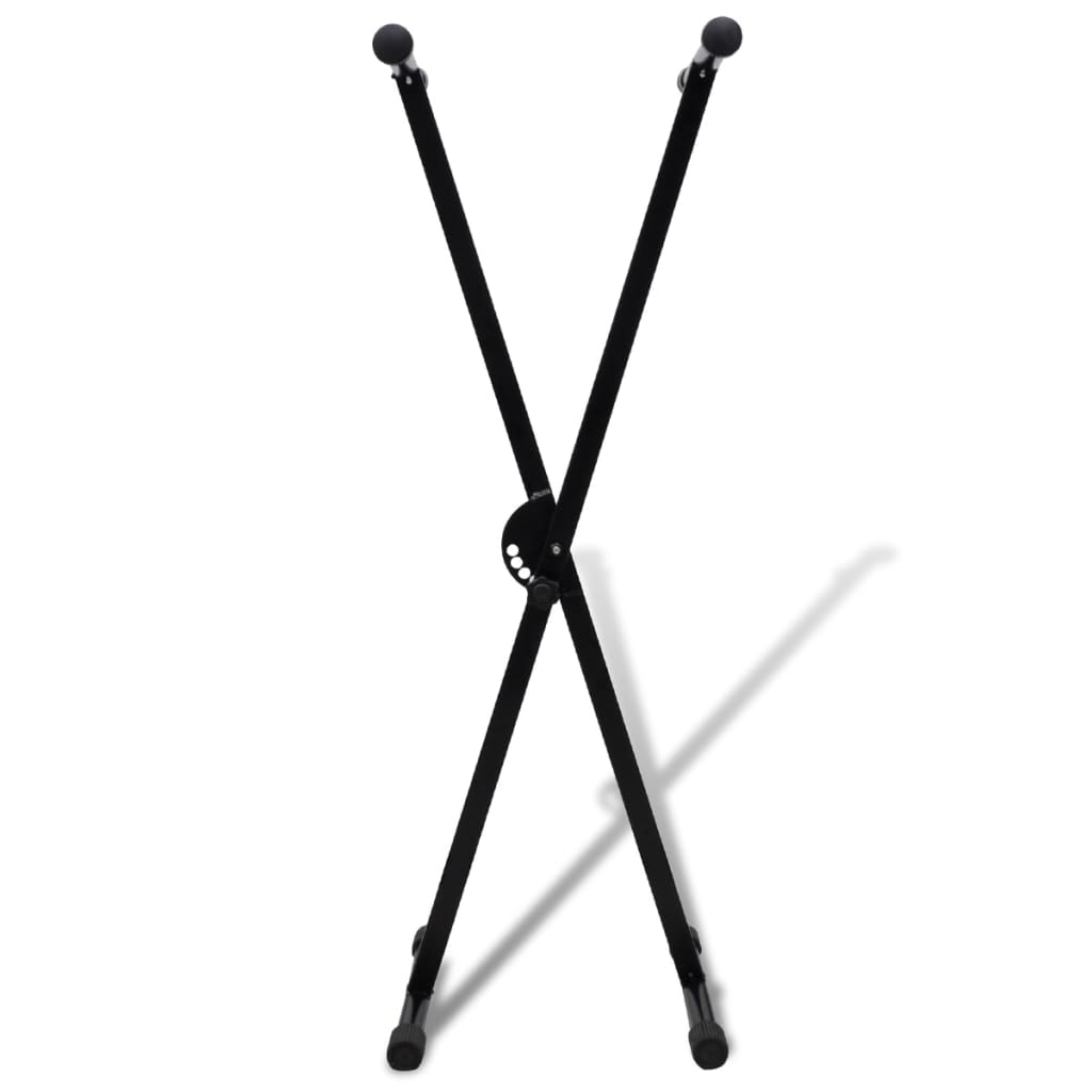 Soporte de teclado Vidaxl y mango ajustable