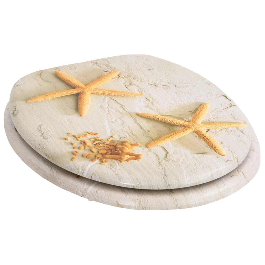 VIDAXL WC SEAD Starfish MDF