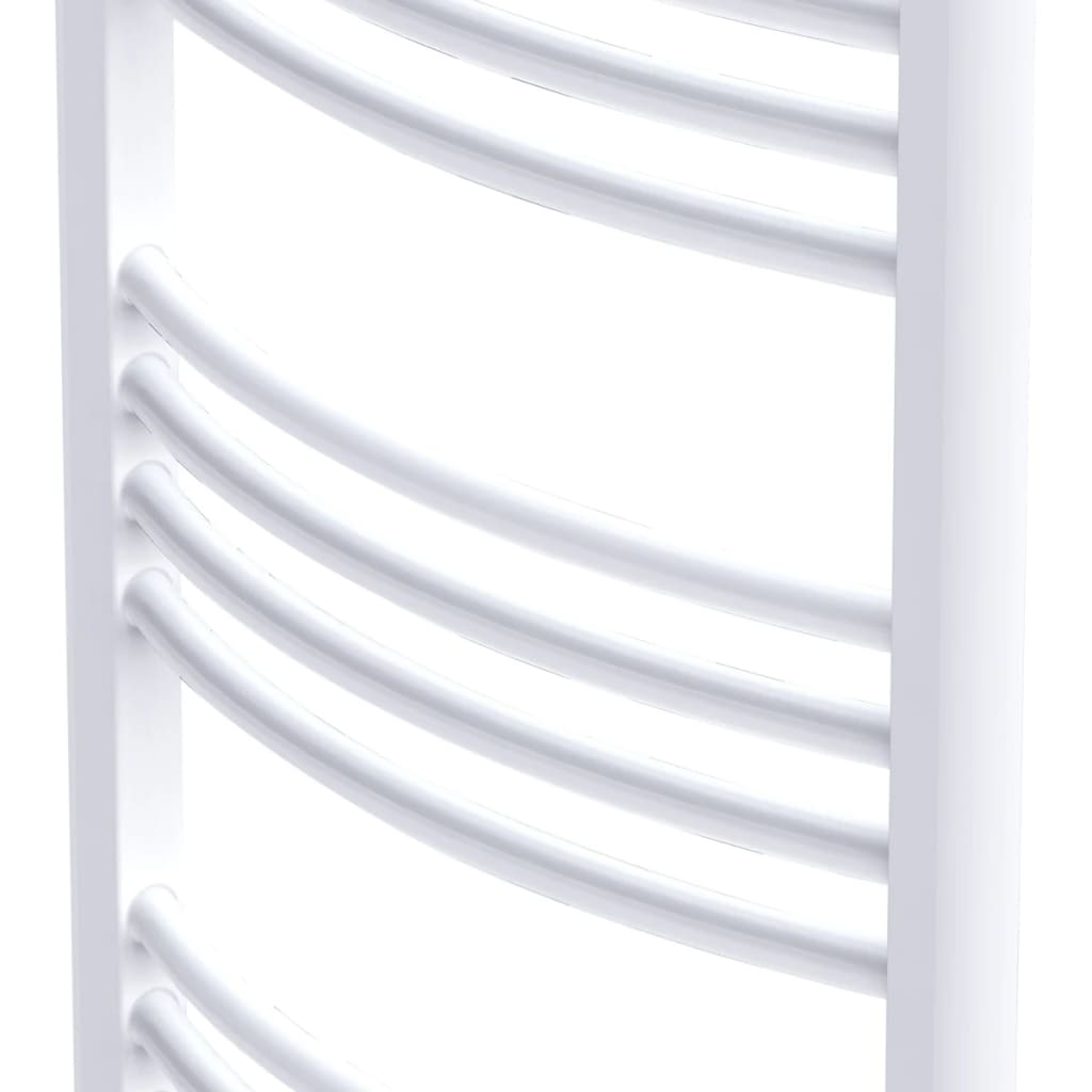 Curva de estante de toalla de radiador de Vidaxl 600x1160 mm