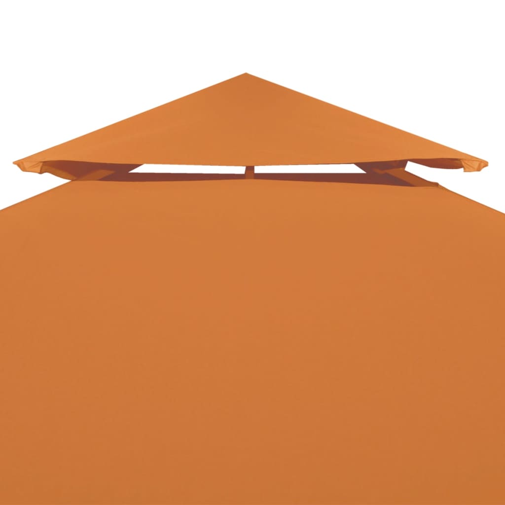 Vidaxl Sostituzione Tenda tessuto Arbor 310 g m² 3x4 m arancione