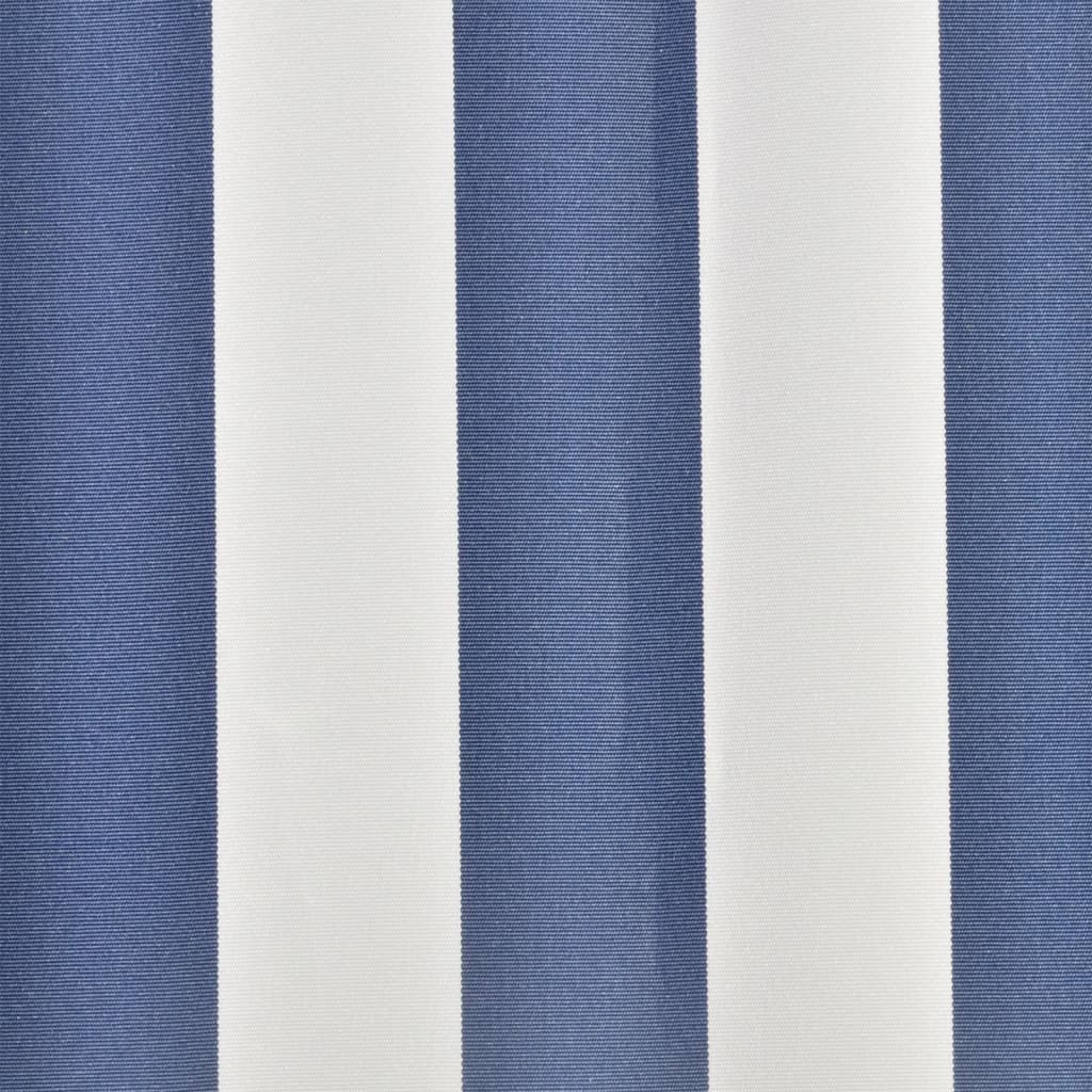 Vidaxl Laifeldoek 3x2,5 m tela blu e bianco