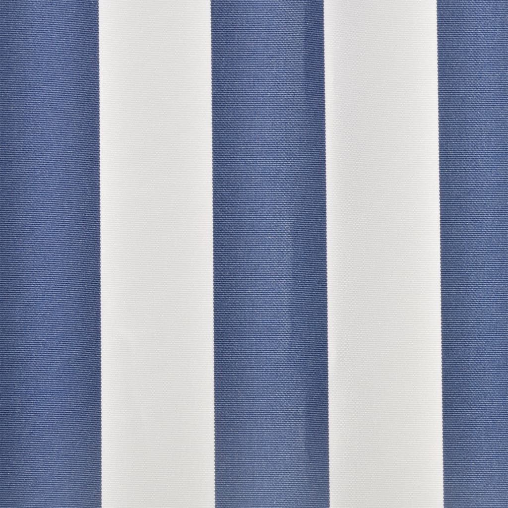 Vidaxl Laifeldoek 4x3 m tela blu e bianco