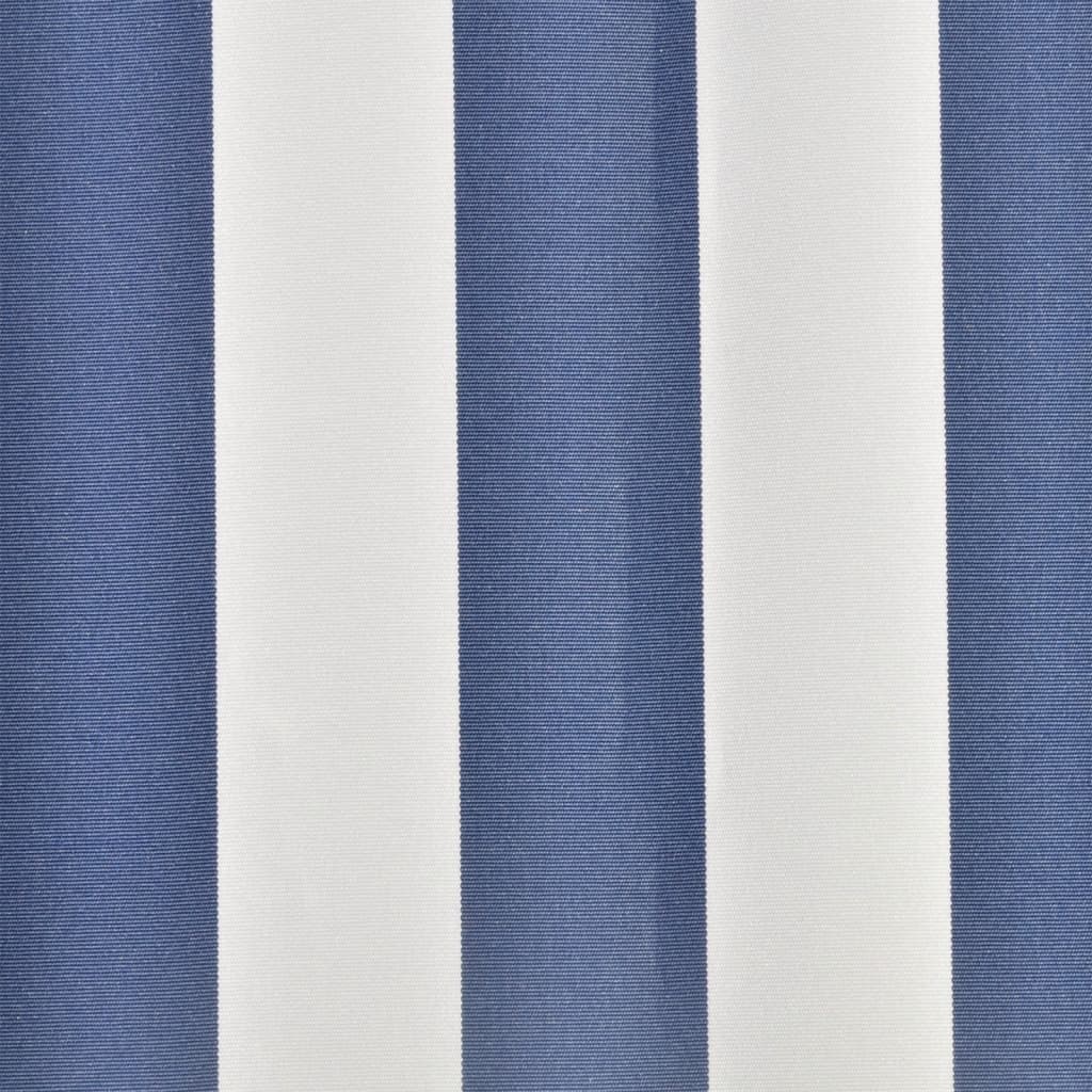 Vidaxl Laifeldoek 6x3 m tela blu e bianco