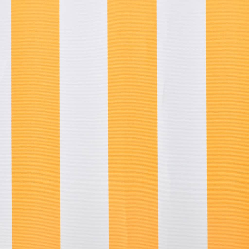 Vidaxl Laifeldoek 3x2,5 m Canvas Sunflower Giallo e bianco