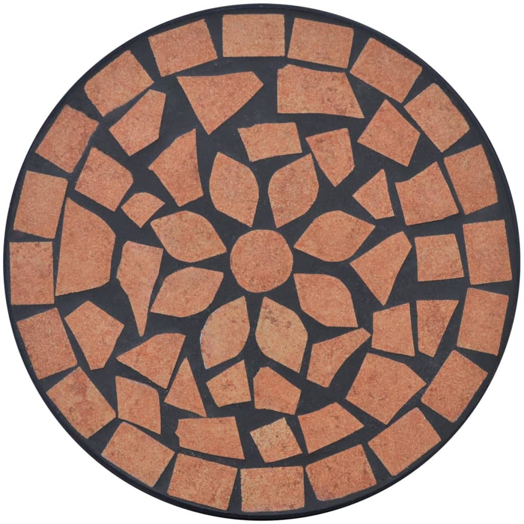 Vidaxl Table Mosaic Terracotta -Coled