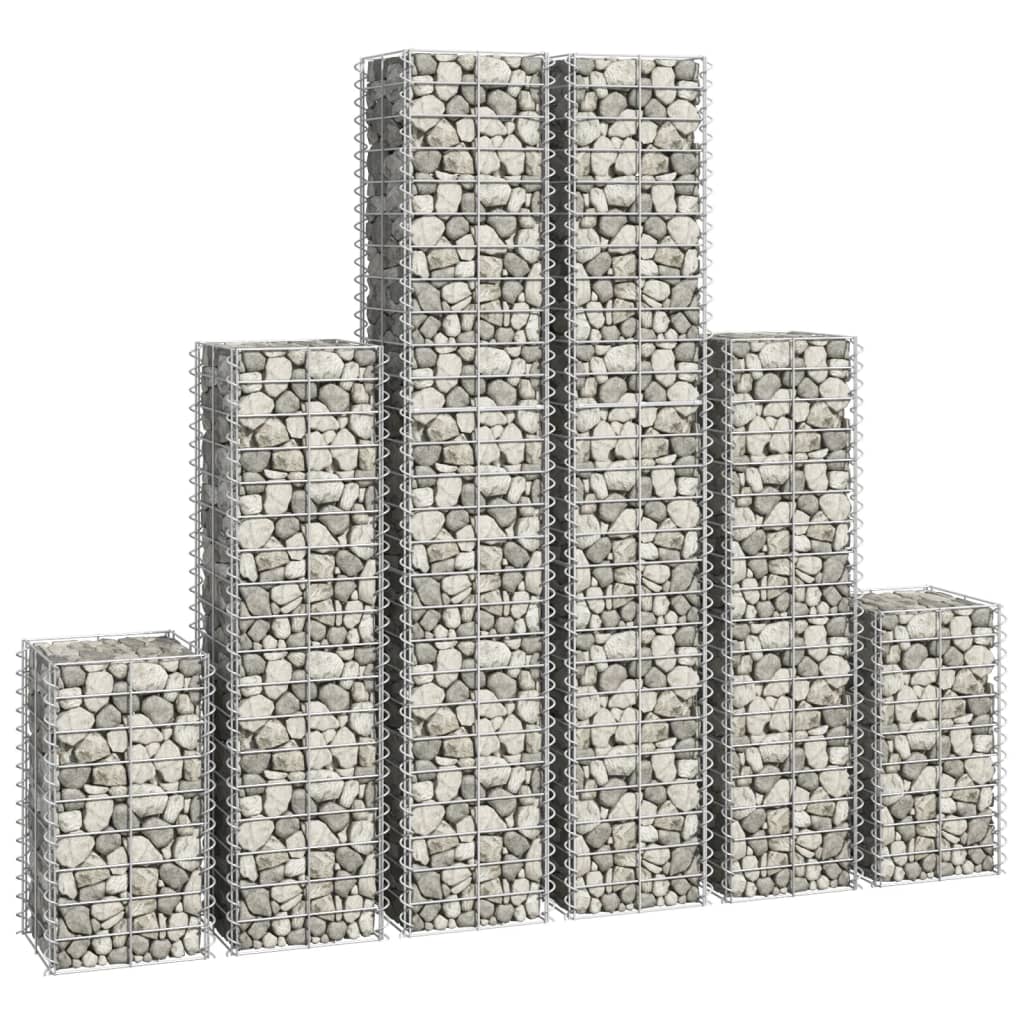 Vidaxl Cable galvanizado Schanfset de 6 piezas