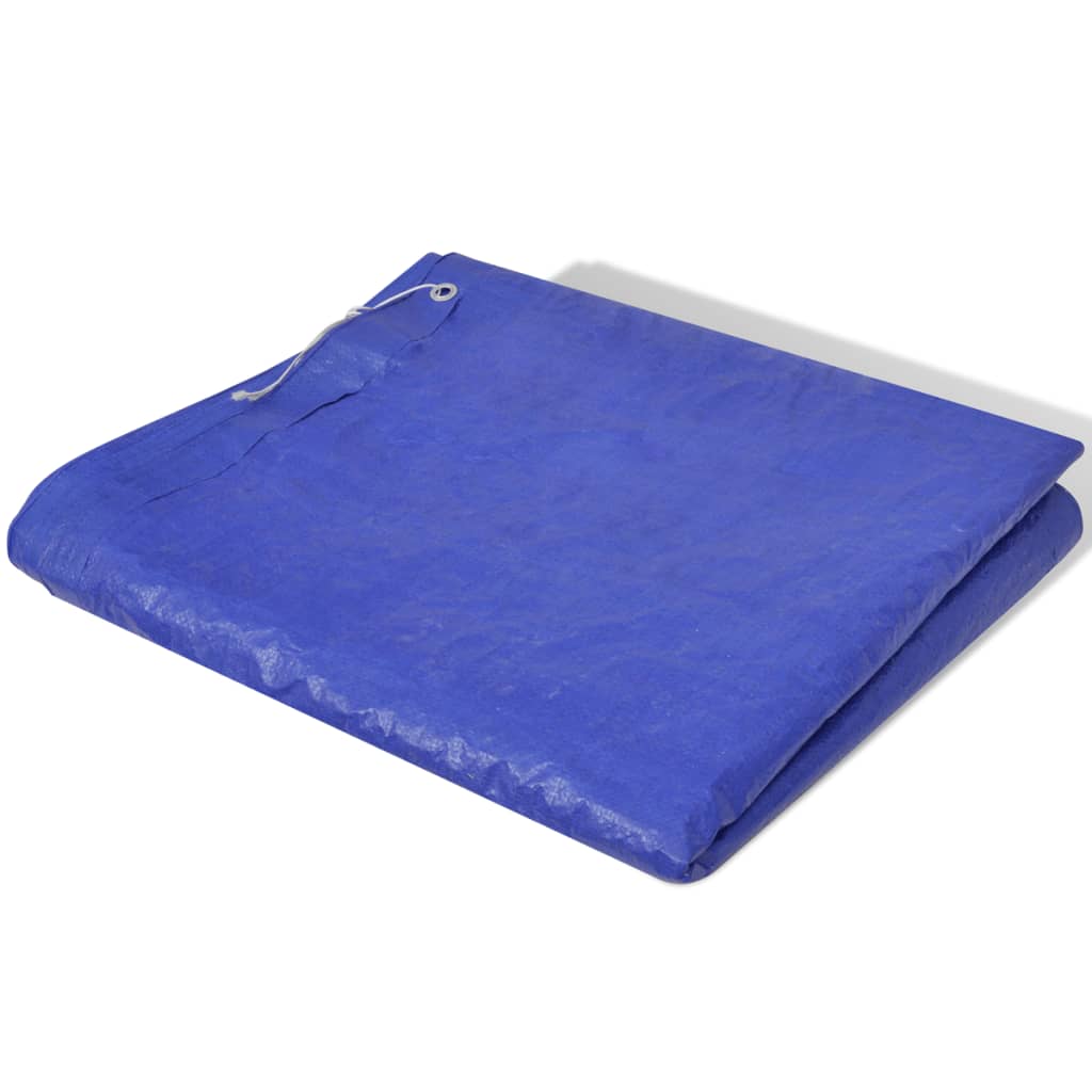 Vidaxl cubierta de piscina rectangular 90 g m² 540x270 cm PE
