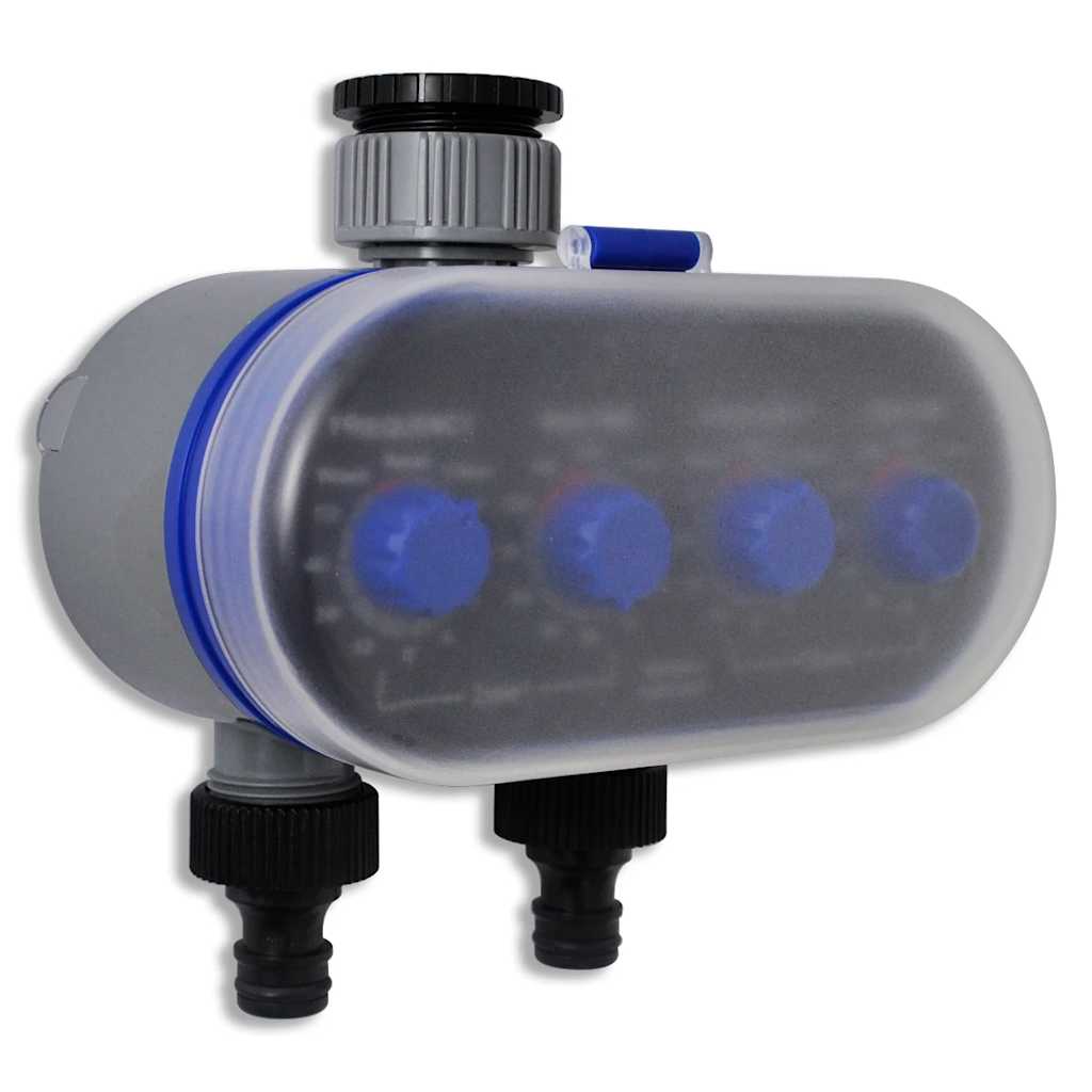 Vidaxl Electric Irrigation Water -Timer (2 uscite)