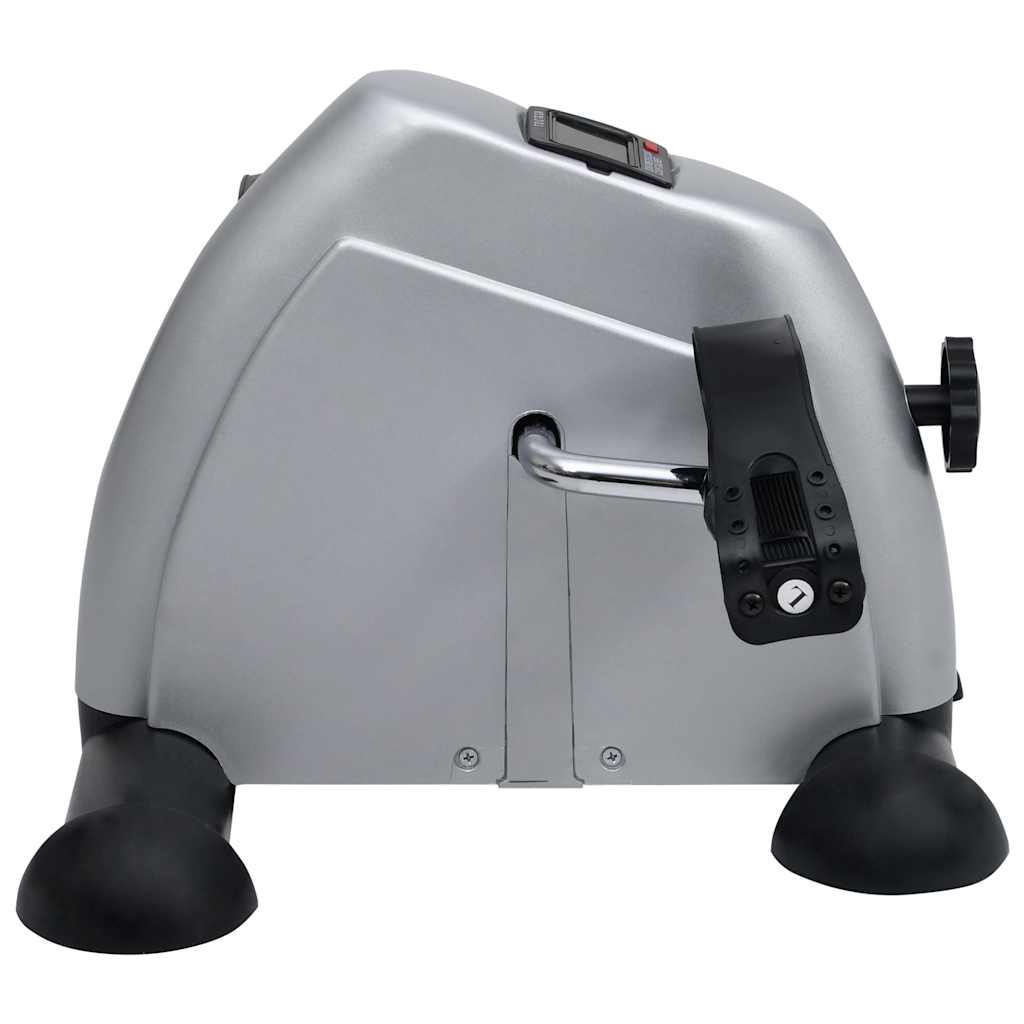 Vidaxl mini bici da allenamento con volano di plastica (argento)
