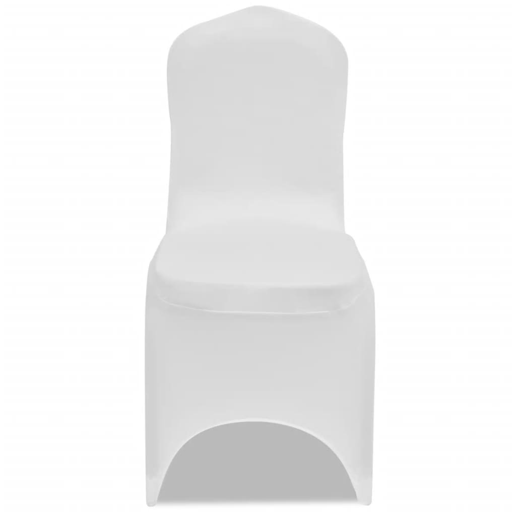 Copertura sedia Vidaxl Endlet White (6 pezzi)