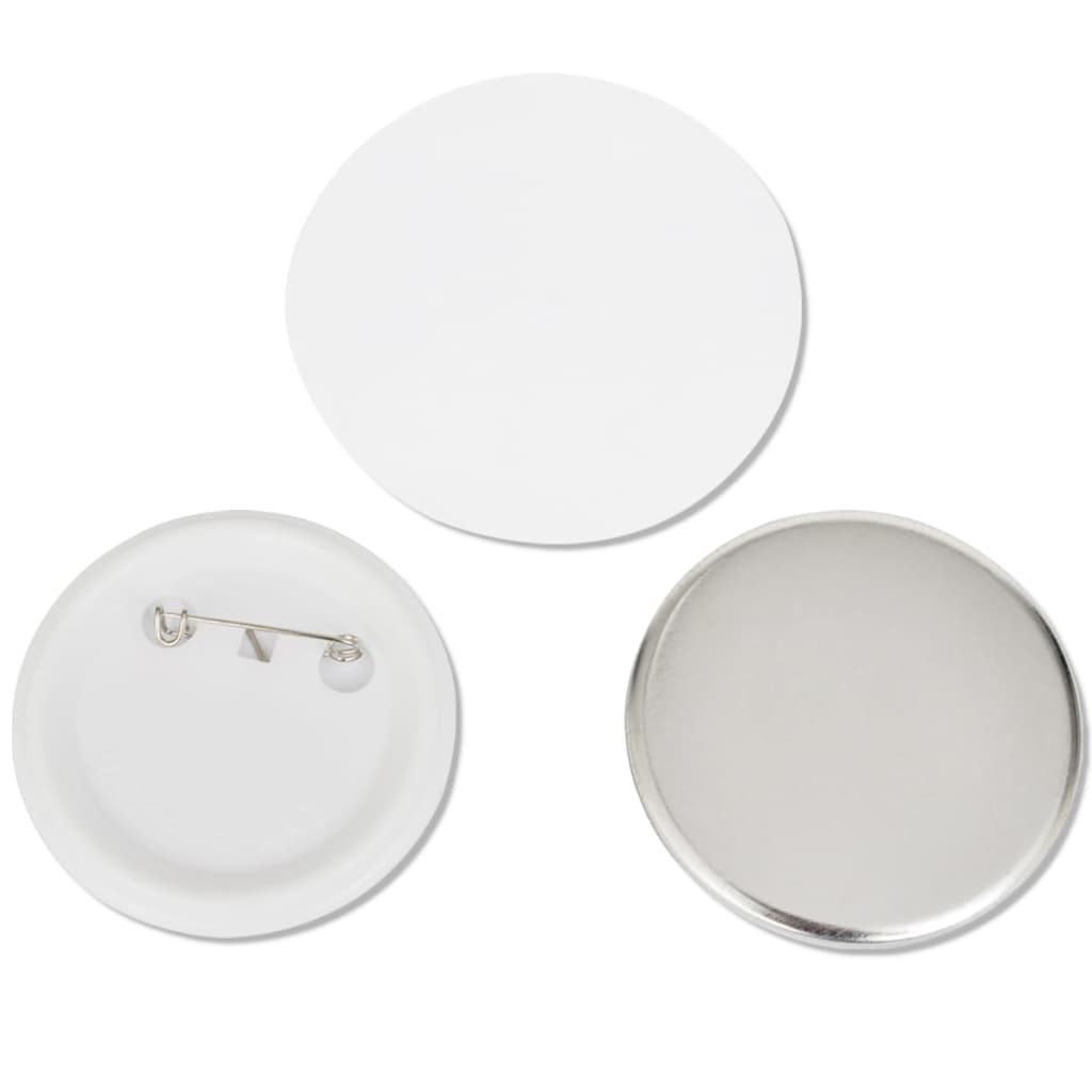 Vidaxl 500 St Pulsanti parti 25 mm