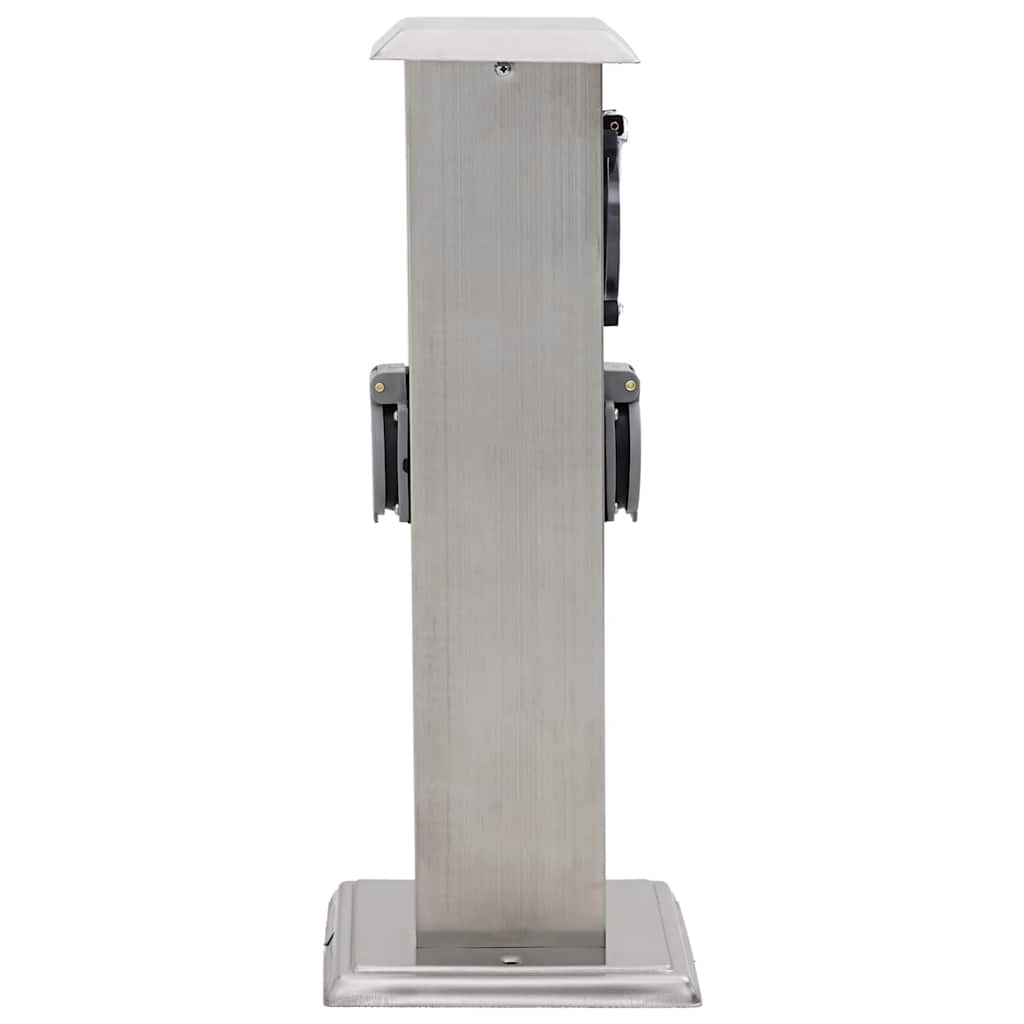 Presa da esterno Vidaxx su colonna con timer (acciaio inox)