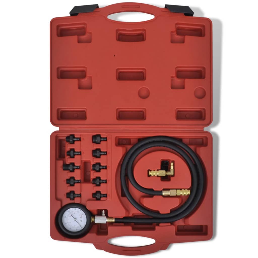 Conjunto de pruebas de impresión de motor y aceite de Vidaxl