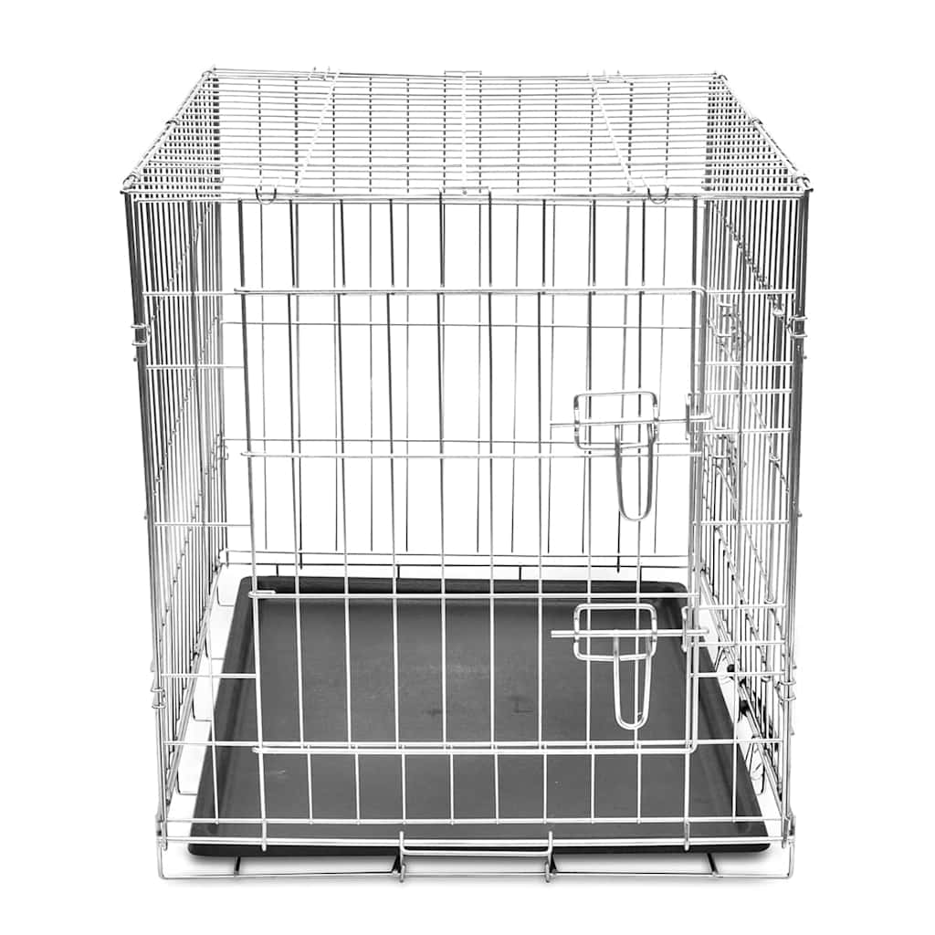 Vidaxl Dog Bank Plegable M Metal