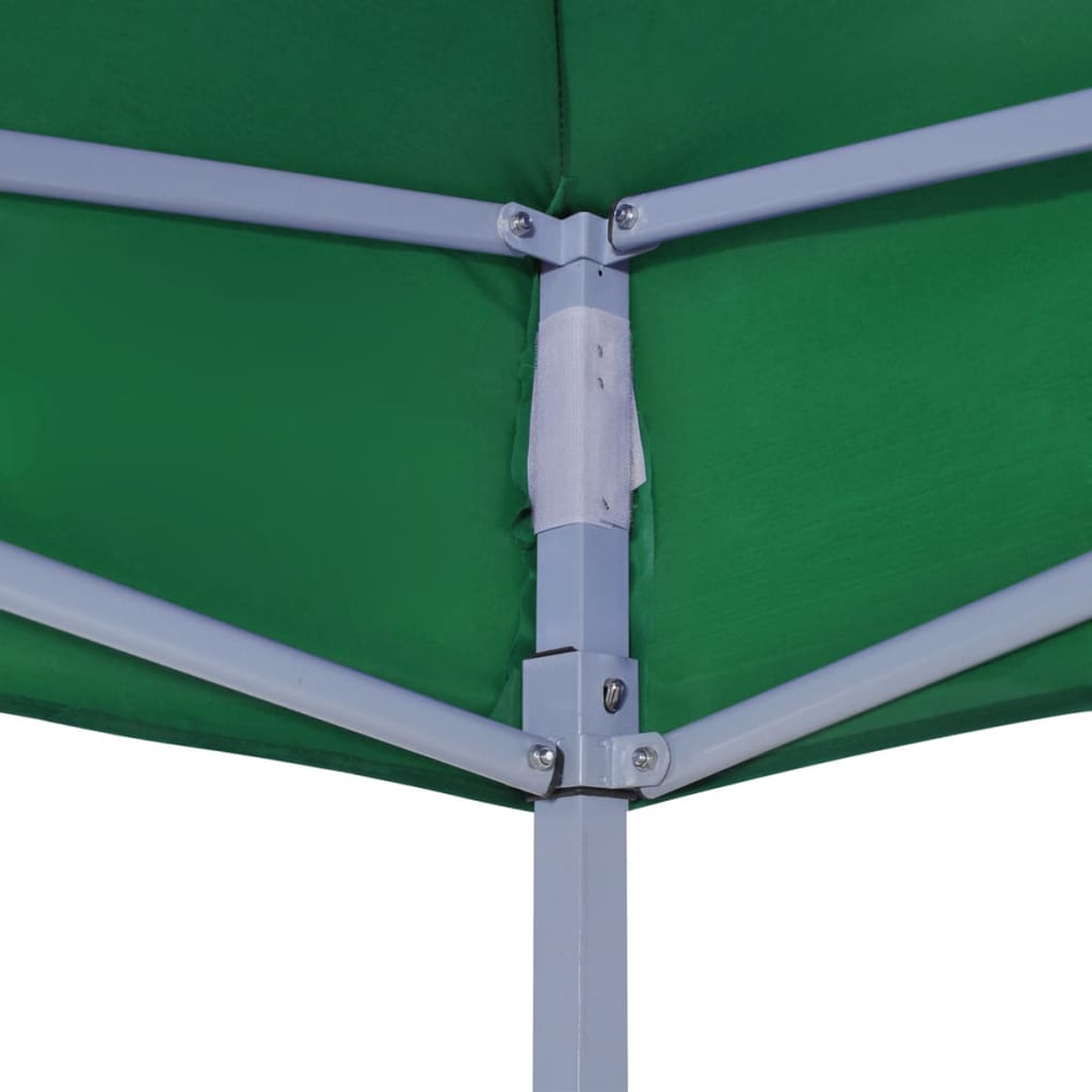 Tenda pieghevole Vidaxl 3x3 m verde
