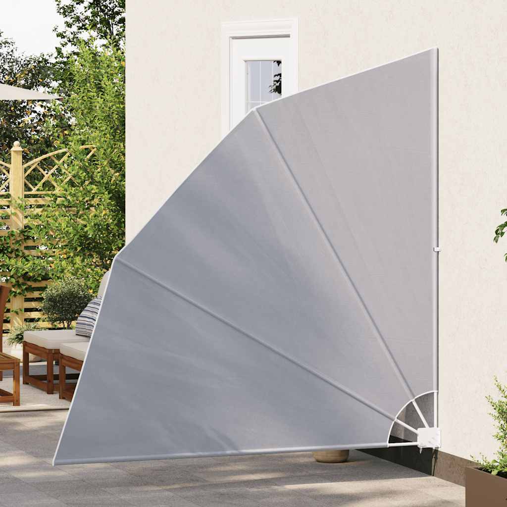 Paravento per balcone pieghevole Vidaxx 210x210 cm grigio