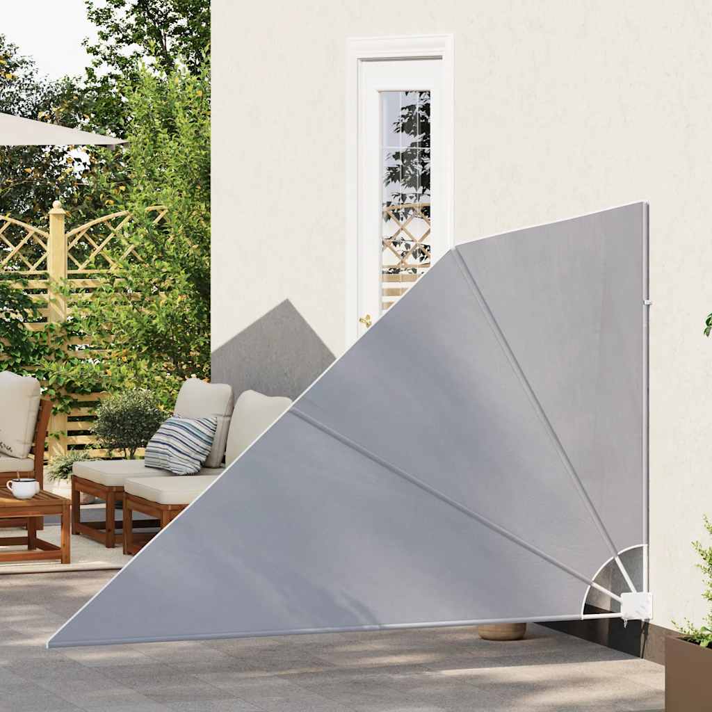 Paravento per balcone pieghevole Vidaxx 160x240 cm grigio