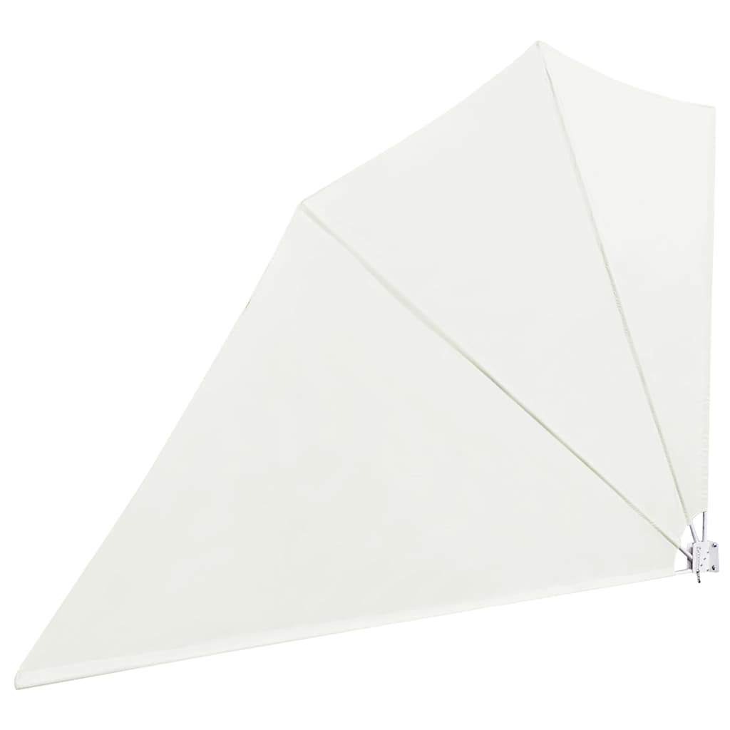 Vidaxx mampara de balcón plegable 160x240 cm crema