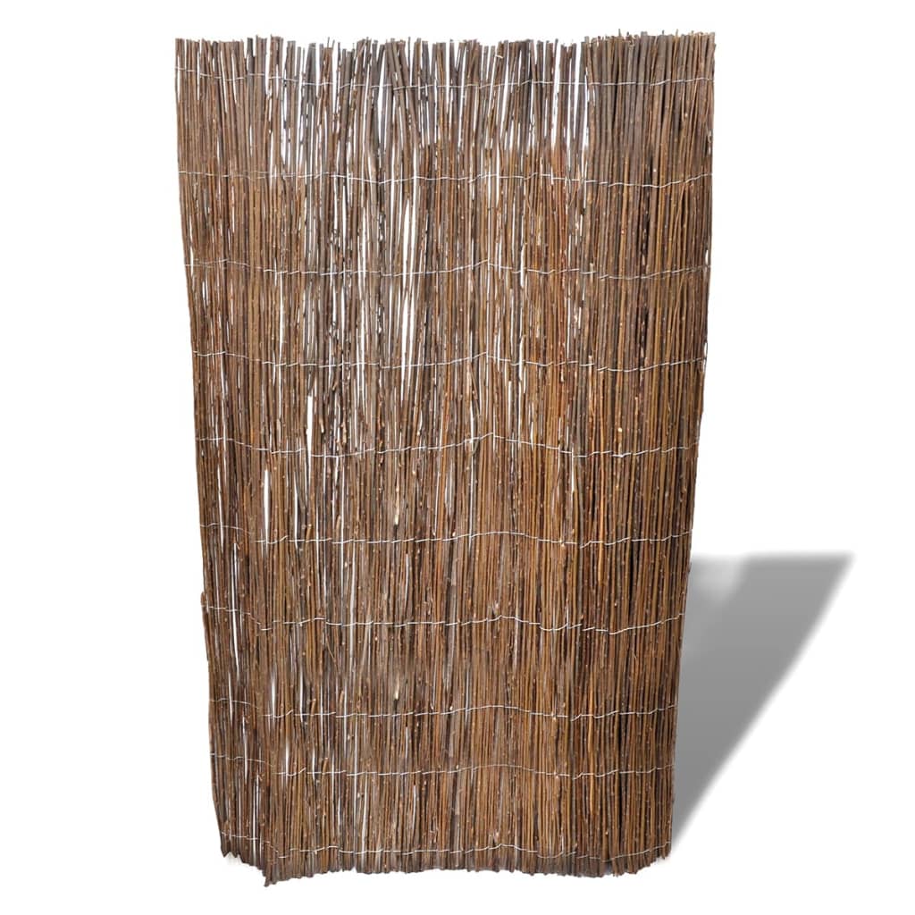Pantalla de jardín Vidaxl 300x100 cm Wilgenhout