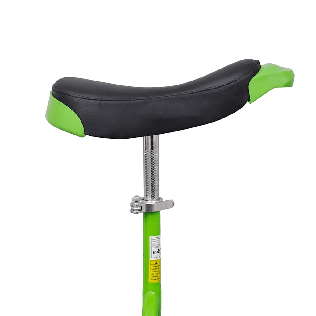Vidaxl Uniciclo ajustable (verde de 16 pulgadas)