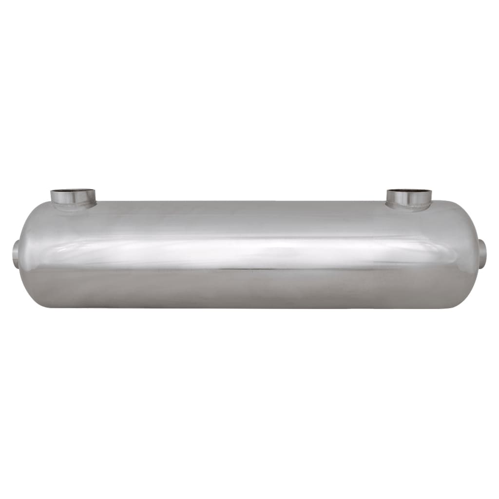 Vidaxl Intercambiador de calor de piscina 613 x 134 mm 75 kW