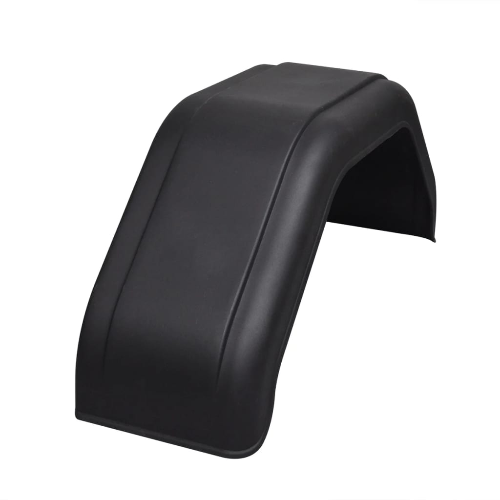 Vidaxl 2 X Mudguards per ruote del rimorchio 220 x 760 mm