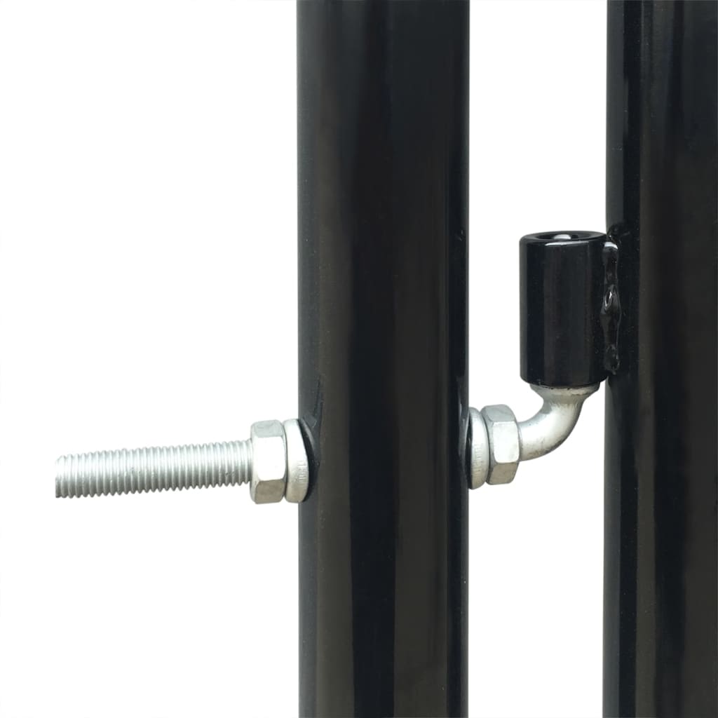 Porta Vidaxl solo 300x250 cm nero
