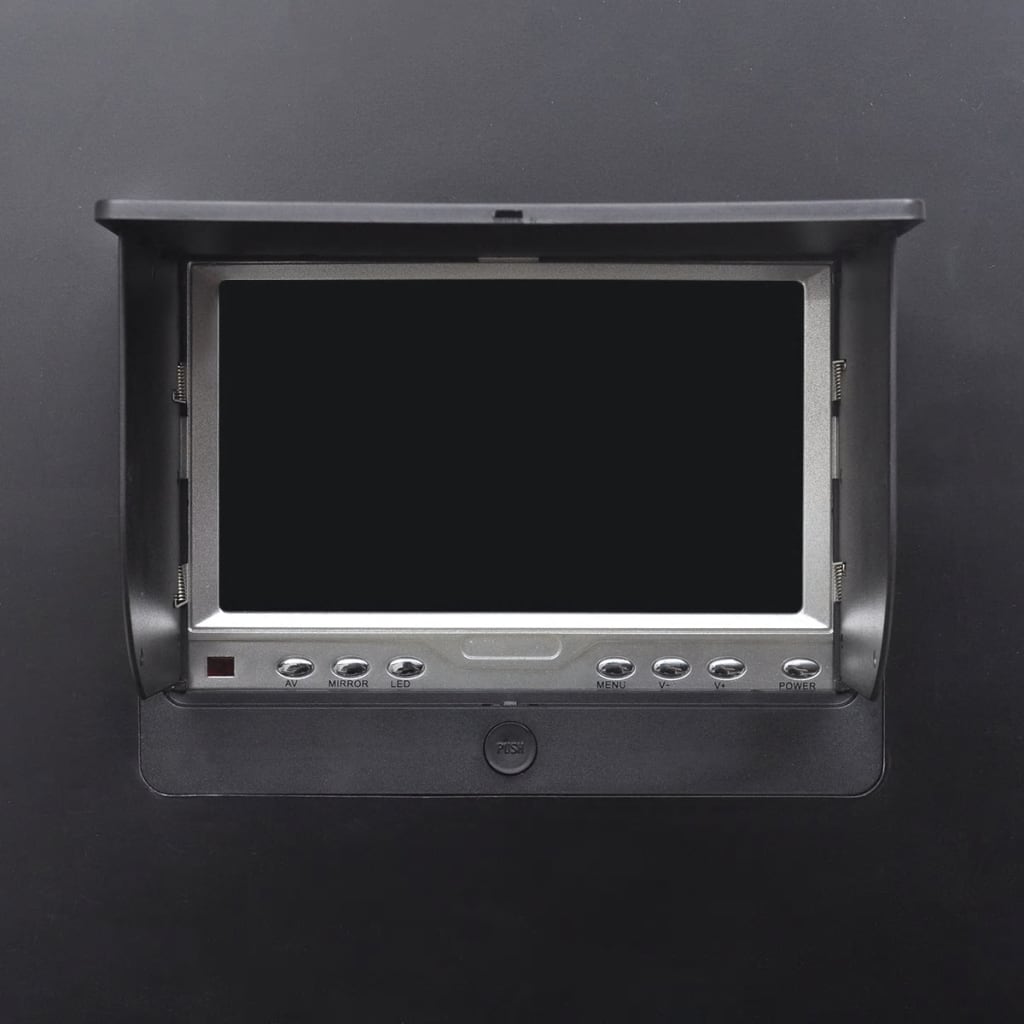 Cámara de inspección de tapin de Vidaxl 30 m con gabinete de interruptor DVR