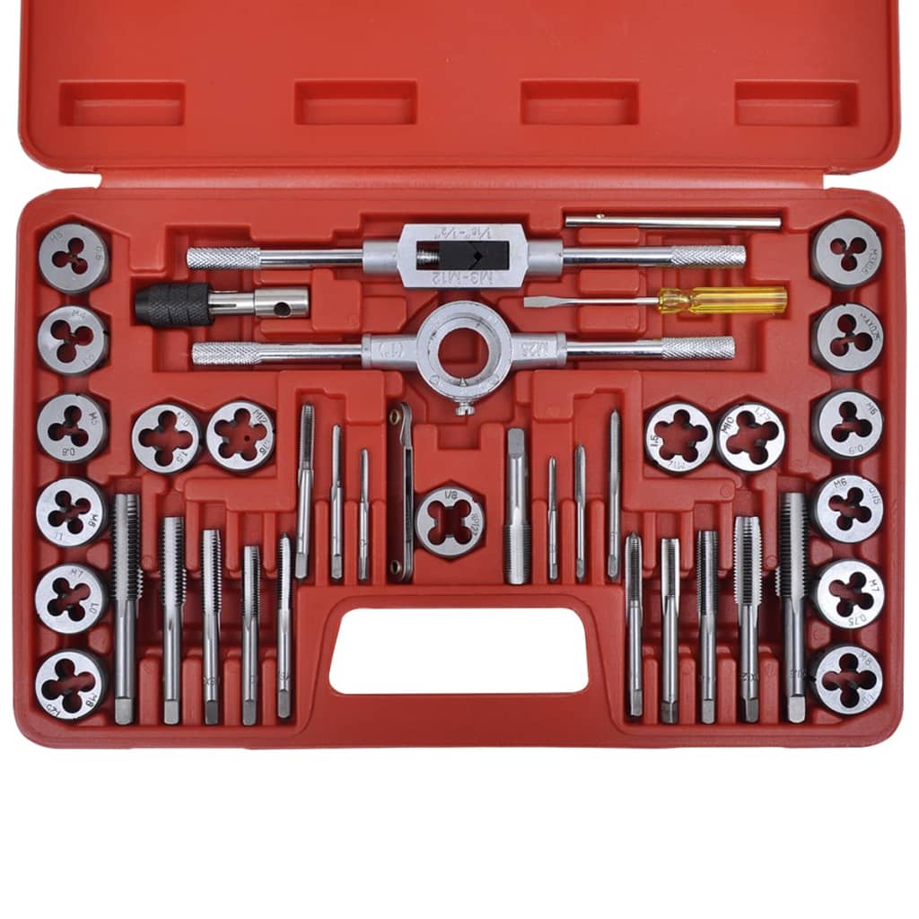 Vidaxl set di rubinetti per cavi 40 pezzi