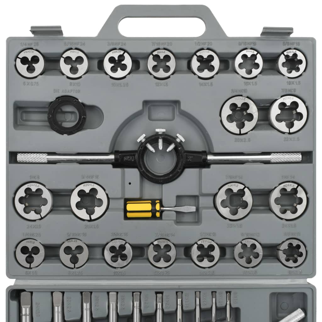 Vidaxl set di rubinetti a filo 45 pezzi